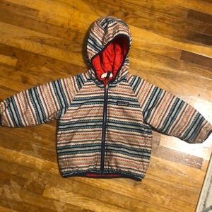 Reversible Patagonia puffer jacket